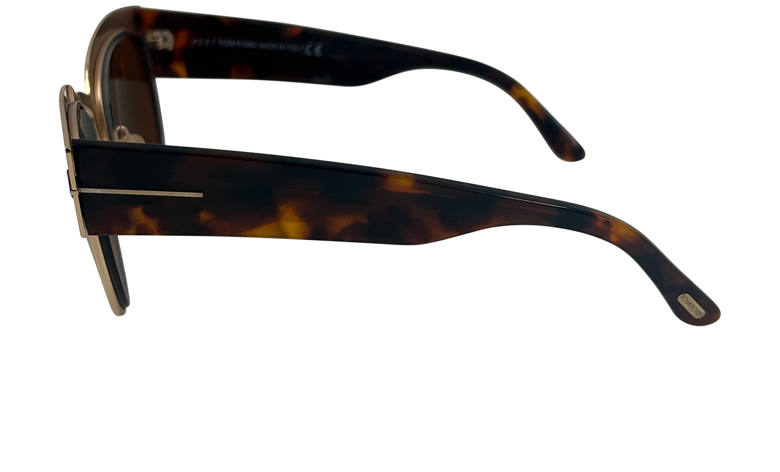 Tom Ford Gafas Graduadas Cat Eyes, 90&euro;, Accesorios, Marrón, Tafetán - Acetato, Vista inferior